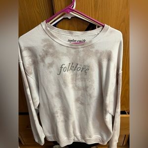 Taylor Swift Folklore Album Crewneck